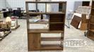 Wooden Shelf Unit with Cabinet